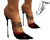 red an black heels