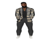 MALE SUIT 4 PLAID
