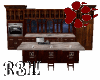 Mahogany&Marble Kitchen