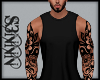Black tattoo tank
