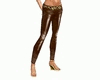 LEATHER PANTS (BROWN)