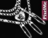 -Safety Pins Necklace-