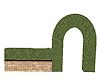 Brick Arched Hedges