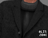 [AZ] Black Coat +Sweater