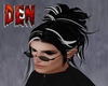 Male hair Bun style 2