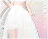 ❄ White Pixie Skirt
