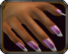 t| Purple Winter Nails