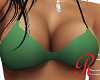 "RD" Bikini Top  Green