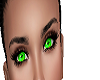 Toxic Green skull eyes