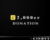 [ 2K Donation Sticker