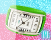 <P>Bracelet Watch Green