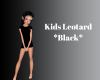 Kids Black Leotard