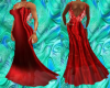 elegent red dress