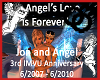 Angel/Jon Love Sticker