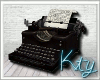 K. Vintage Typewriter