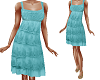 TF* Crochet Blue Dress