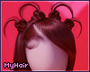 y2k space buns mocha