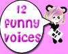 12 funny voices