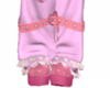 Kawaii Dolly Pink Boots