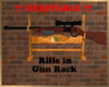 rifle with rack