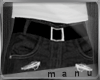 m' ripped denim pants'