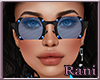 Neon Babe Glasses Blue