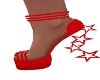 Red Starbrite Heels