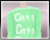 *S Cats Sweater Green