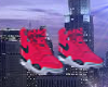 ♦Red Basketball Nikes