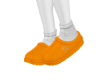 Orange UGG slippers