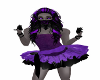 purple and balck tutu