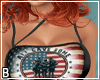 Memorial Day Crop Top