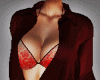 Wrap Blouse Bordeaux
