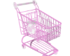 Pink shopping Cart