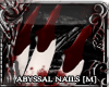 ! Abyssal nails red M