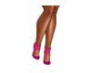 hot pink high heels