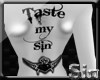 AnySkin Bk Taste my Sin