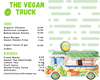 Vegan Truck Food Menu