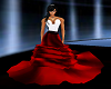 Red/White Wedding Dress