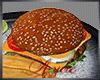 *A* Burger Plate
