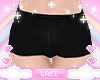 ✧.° Kids Black Shorts