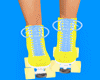 Yellow & Blue Skates