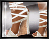 [SIN]~ White Wedge Heels