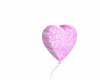 pink speckled balloon