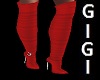 G Red  boots