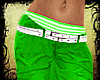 ~Y~Capri Hot Pants Green