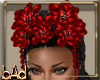Red Glitter Headdress