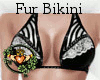 Black Fur Bikini V1