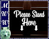 My Room Info Sign