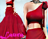 L Xmas Gift Red Gown